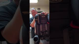 Graco car seat transformed to booster seat Full transition under 1 min This is your End of Search [upl. by Carbrey]