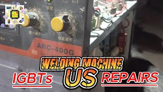 3Phase 400 AMP Welding Machine Repair Korean  IGBT ARC Repair Tips and Tricks [upl. by Nuahs]