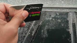 How to open a frozen shut car door [upl. by Jd]