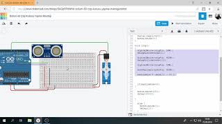 Tinkercad ile Arduino Bölüm 60  Otomatik Çöp Kutusu Yapma Mantığı [upl. by Nyleaj]