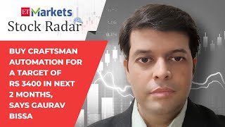 Stock Radar Buy Craftsman Automation for a target of Rs 3400 in next 2 months [upl. by Nodnarbal]