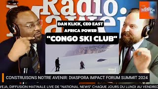 JAI FAIT DECOUVRIR LE SKI amp LA NEIGE À GOMA DAN KLINCK CEO EAST AFRICA POWER WE WANT PEACE IN 🇨🇩 [upl. by Astera12]