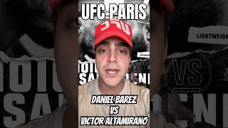 UFC Paris  Daniel Barez vs Victor Altamirano [upl. by Tannenbaum818]