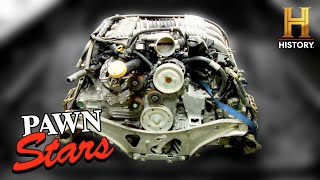 Pawn Stars Seller INSULTS Expert Over Damaged Porsche 911 Engine Season 4 [upl. by Murrell]