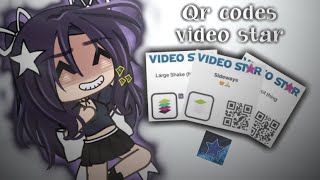 🎥 Qr codes video star  shakesTransitions  Gacha life  ˋ Kylie„─♡ [upl. by Annel]