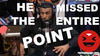 FRESHampFIT MISSED THE ENTIRE POINT MYRON RANT REACTION [upl. by Adirahs689]