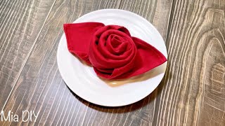 🎄6 beautiful ways to fold napkins for Christmas and New Year [upl. by Gilboa]