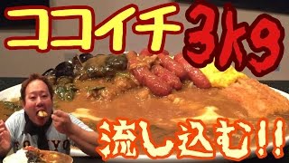 【大食い】CoCo壱番屋のカレー3kgに挑戦してみた！！ [upl. by Achilles657]