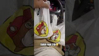 ￼Buccees trip 🚗😉 roadtrip buccees fun snacks shorts [upl. by Diarmit]