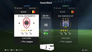 EA Sports FC 24 Belgian First Division A Ratings amp Kits [upl. by Guildroy455]