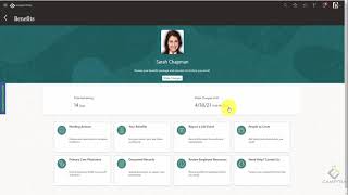 Camptra Technologies Oracle Cloud HCM ESS Benefit Enrollment [upl. by Suiremed]