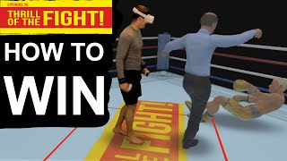 Simple but Demanding Strategy to Win in Thrill of the Fight VR Boxing [upl. by Clara]