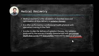 Radiation Dosimetry  Types External internal Medical Dosimetry  Absorbed Equivalent Effective Dose [upl. by Lledniuq]