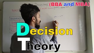 Decision theory under uncertainty  Maximax Maximin Minimax Regret Laplace and Hurwicz Criterion [upl. by Sitsuj]