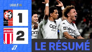 Rennes  Monaco  12  Le Résumé  Ligue 1 202425 [upl. by Dana308]