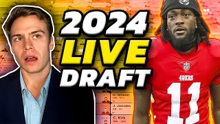 An Updated 2024 Fantasy Football Draft [upl. by Maury375]