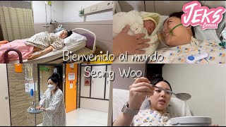 El nacimiento de nuestro bebé 😭  Parto por cesárea  5 días hospitalizada vlog [upl. by Kreg]