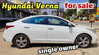 Hyundai Verna sx 16D  for sale Telugu  single owner  9342022929 [upl. by Udela]