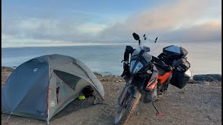 Tuktoyaktuk motorcycle trip 2023 The Dempster Highway on my KTM 890 Adventure [upl. by Jeffie356]