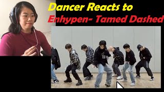 Reacting to Enhypen Tamed Dashed Dance [upl. by Aneehsal]