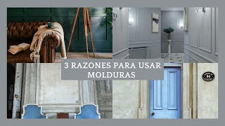 Molduras decorativas para paredes y puertas 😉 molduras homedecor decoraciondeparedes diyideas [upl. by Nelloc818]