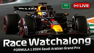 LIVE FORMULA 1 Saudi Arabian Grand Prix 2024  RACE Watchalong  Live Timing [upl. by Tacy579]