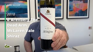 Wine Review dArenberg The Dead Arm McLaren Vale Shiraz 2018 [upl. by Yakcm686]