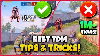 Best TDM Tips And Tricks To WIN EVERY MATCH  Ultimate TDM Guide To Become a Master  PUBG MOBILE [upl. by Rupert]