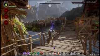 Dragon Age Inquisition Cheat How to kill the Hinderlands Dragon at a low level [upl. by Hassadah]