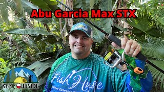 Abu Garcia Max STX Spinning Reel Review  Great Budget Fishing Reel [upl. by Osric]