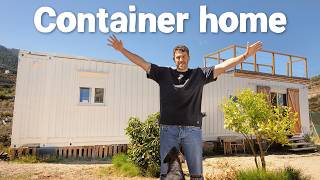 Living in a selfbuilt dream container home [upl. by Bunny]