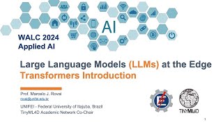 Walc 2024  Applied AI  LLMs  Transformer Intro [upl. by Whitson]