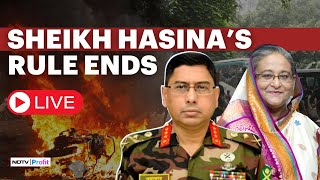 Bangladesh LIVE News  Sheikh Hasina LIVE News Today  Bangladesh Army Chief Speech LIVE [upl. by Anneyehc651]