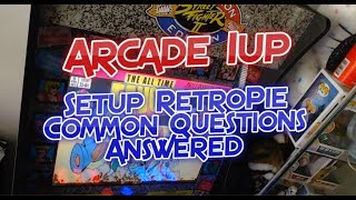 Arcade 1Up RetroPie Raspberry Pi 3 Setup Common Questions [upl. by Talbert]