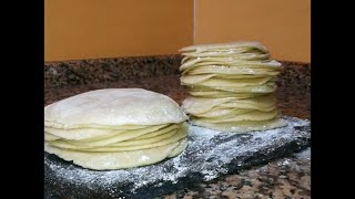 Masa para Tapa de Empanadas Fácil  Receta Casera [upl. by Ayrotal895]