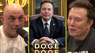 Elon Details How He Will Manage Efficiency quotHow do you have timequot  Joe Rogan amp Elon Musk [upl. by Julia]