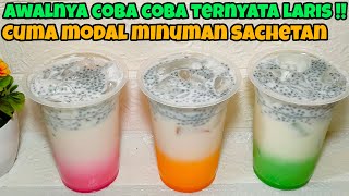 SIMPLE DAN SEGAR ‼️IDE JUALAN MINUMAN KEKINIAN MODAL MINUMAN SACHETAN JADI MINUMAN SEGAR [upl. by Acinoryt]