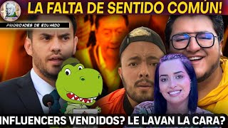 EL DINO JUEGO DE EDUARDO INFLUENCERS VENDIDOS Y LLUNKUS ESTATALES Alele en Bolivia [upl. by Aicekat]