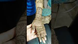 Beautiful mehndi designs mehndidesign viralshort trending beautisionmuskan [upl. by Emmey864]