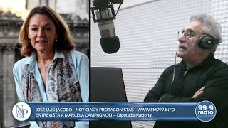 MARCELA CAMPAGNOLI EN NOTICIAS amp PROTAGONISTAS 04112024 [upl. by Barvick]