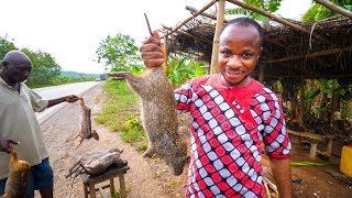 West African Food  EXOTIC DELICACY in GHANA [upl. by Anuahsal388]