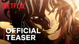 KENGAN ASHURA Season 2 Part2  Official Teaser  Netflix [upl. by Clemen]