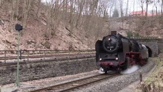 Genialelaute Dampflokanfahrt in der SteigungSound pur [upl. by Gearard868]