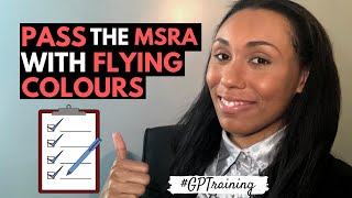 How To Pass The MSRA Multi Specialty Recruitment Assessment Exam  GP Training  How To Become A GP [upl. by Agee]