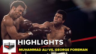 Rumble in the Jungle Muhammad Ali vs George Foreman [upl. by Colver]