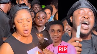 IN THE SPIRIT OF PRAYER ACTRESS BIDEMI KOSOKO RAISE EYEBROWS AS SHE PRAY SISI QUADRI CANDLE LIGHT [upl. by Nezam]