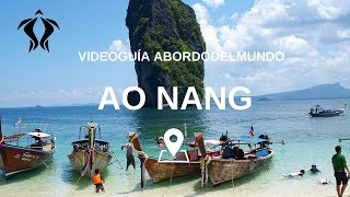 Ao Nang Qué ver y hacer en la costa de Krabi by abordodelmundo [upl. by Ahserkal]