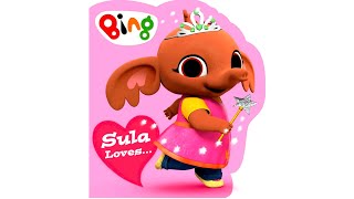 Bing Sula loves  A read aloud book for children and toddlers bing [upl. by Atikim]