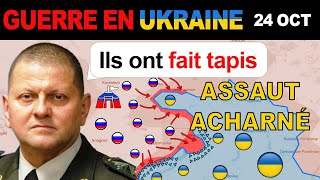 24 oct  PAS DE RETOUR EN ARRIÈRE Les Ukrainiens sont confrontés à une vague massive dattaques [upl. by Nois]