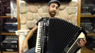 How to Play Piano Accordion  Introduction for First Time Accordionist Components Basics [upl. by Araeit]